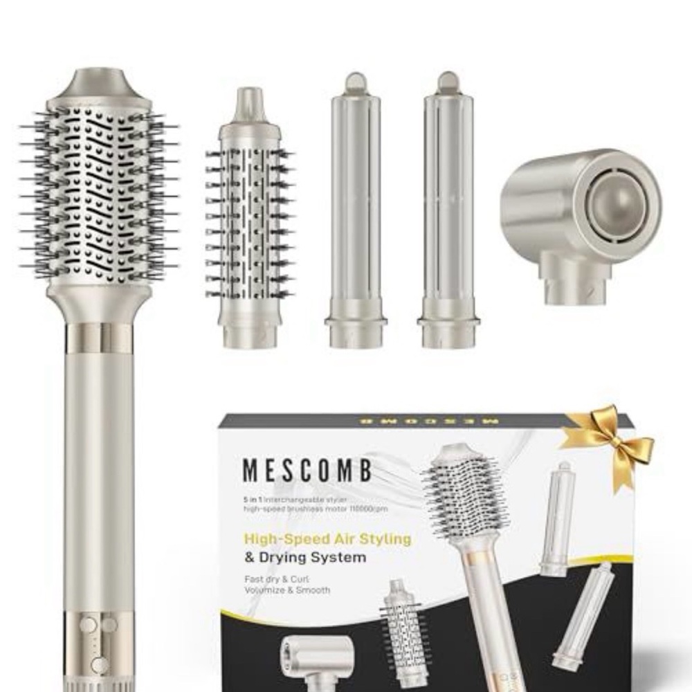 Mescomb 5 in 1 hot air styler